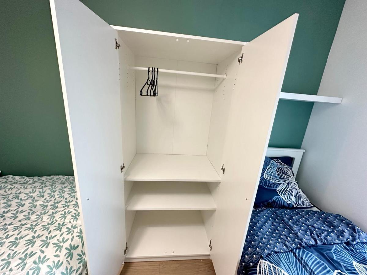 Agreable 3 Pieces Avec Parking Proche Gare Et Paris By Immo Kit Bnb La Courneuve Luaran gambar